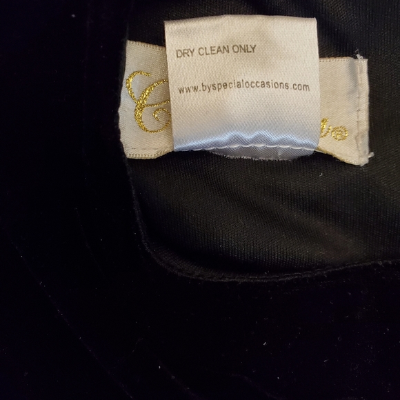 Cinderella Velvet Embroidered Girls Dress - Picture 8 of 8